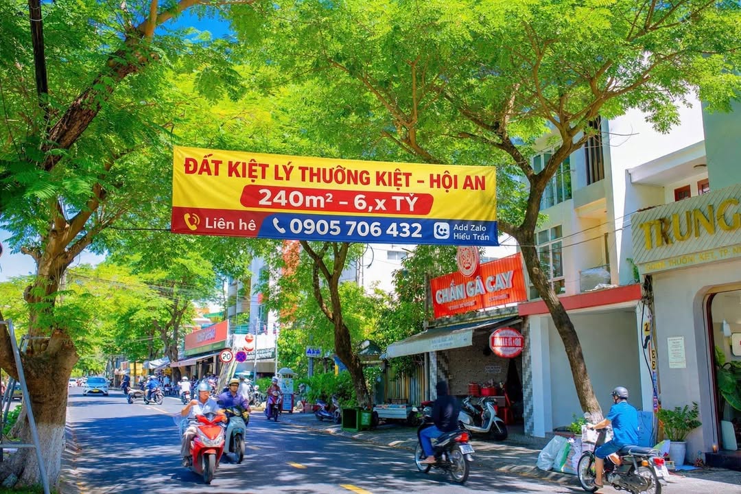 Đất nền Kiệt Lý Thường Kiệt Hội An 240m² - Tiềm năng tăng giá vượt trội!