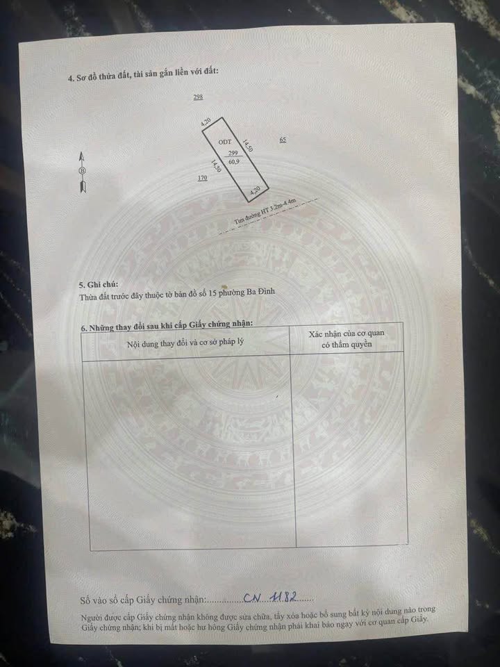 Đất Vàng Nguyễn Huy Tự, TP Thanh Hóa - 61m² Sổ Đỏ Chính Chủ