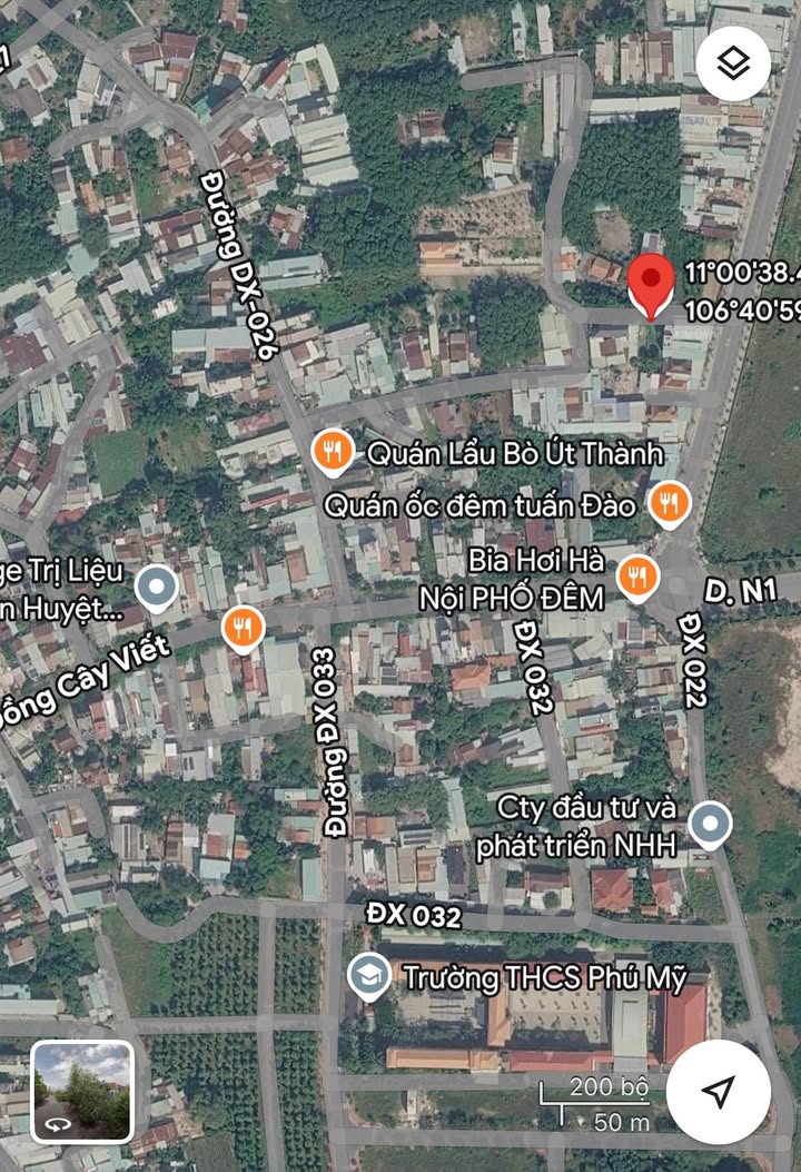 Đất nền Phú Mỹ, Thủ Dầu Một 121m² - Sổ đỏ chính chủ!