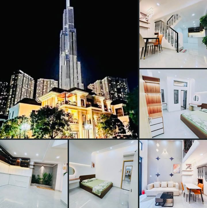 Nhà 3 Tầng Ngay Landmark 81, Bình Thạnh - 50m², Sổ Hồng, Full Nội Thất - Giá 7.85 Tỷ