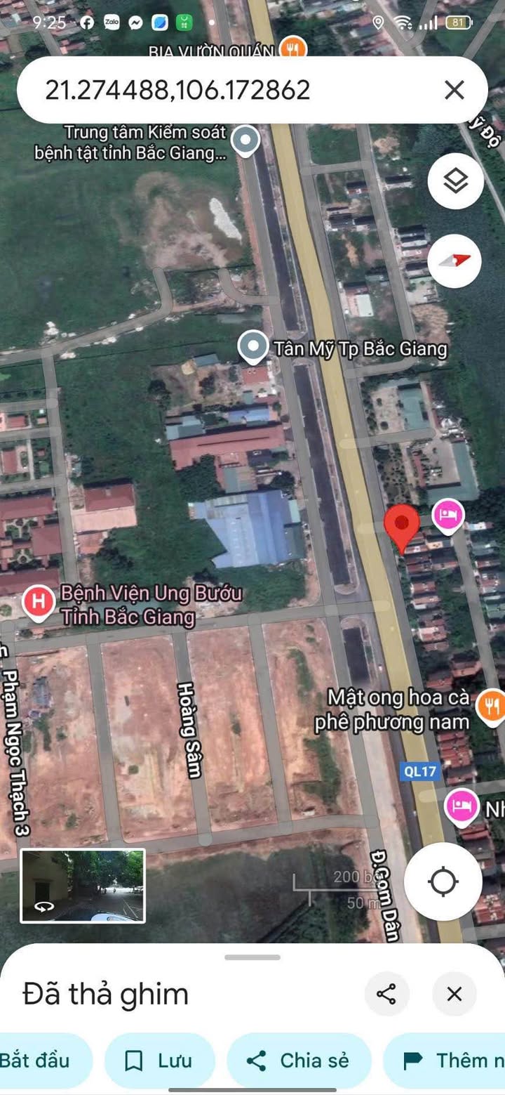 Bán Đất Nền 75m² QL17 Mỹ Độ, Bắc Giang - Sổ Đỏ Chính Chủ