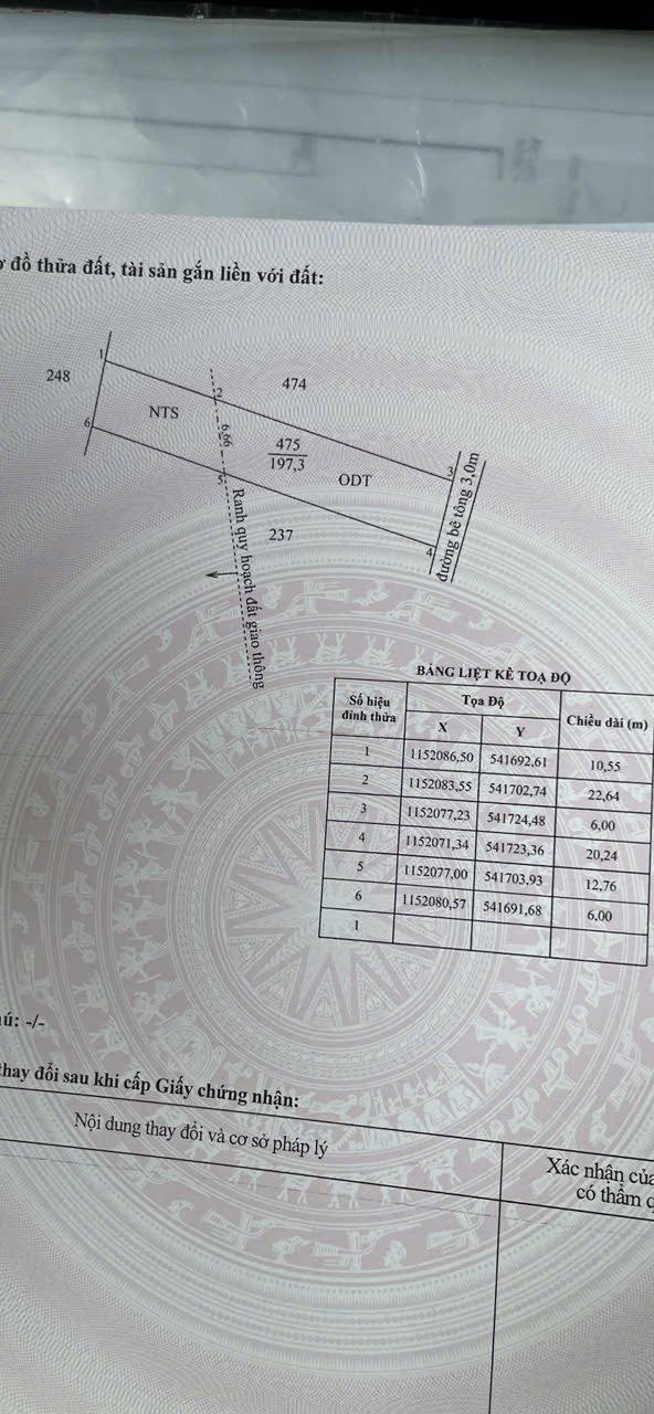Đất Mặt Tiền Đường Đan 198m² Tx Cai Lậy - Sổ Hồng Thổ Cư Giá Tốt