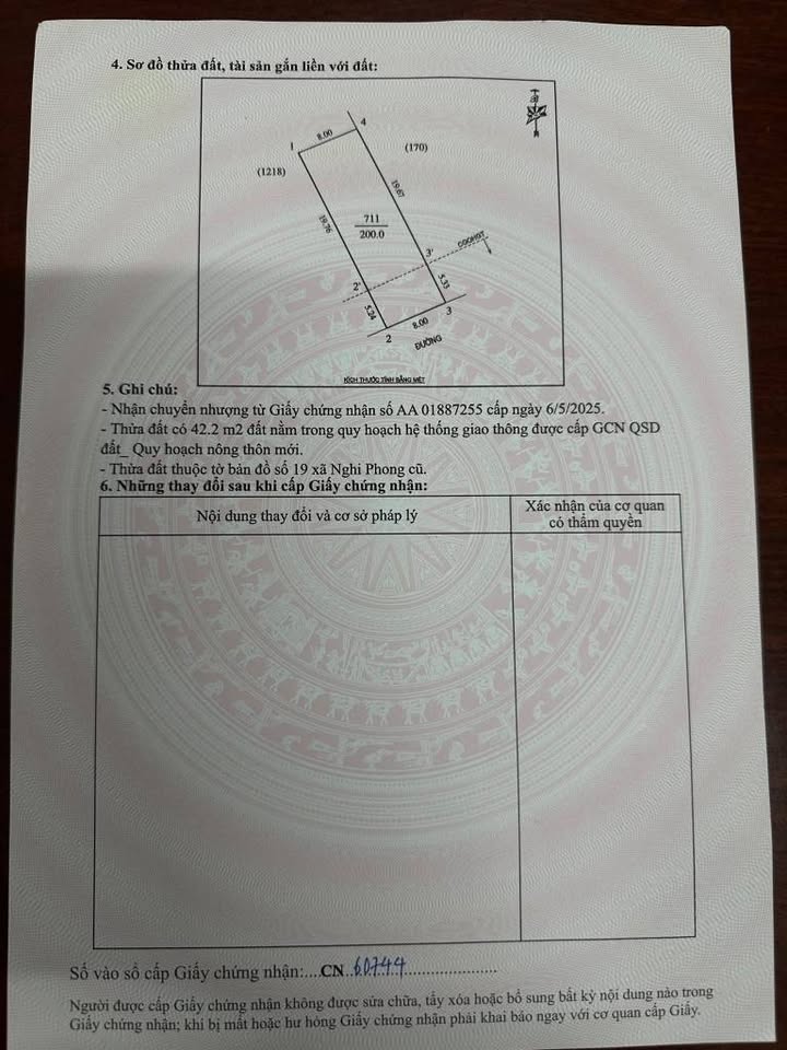 Đất nền 200m² Nghi Phong, TP Vinh 4.x tỷ - Sổ hồng sẵn!