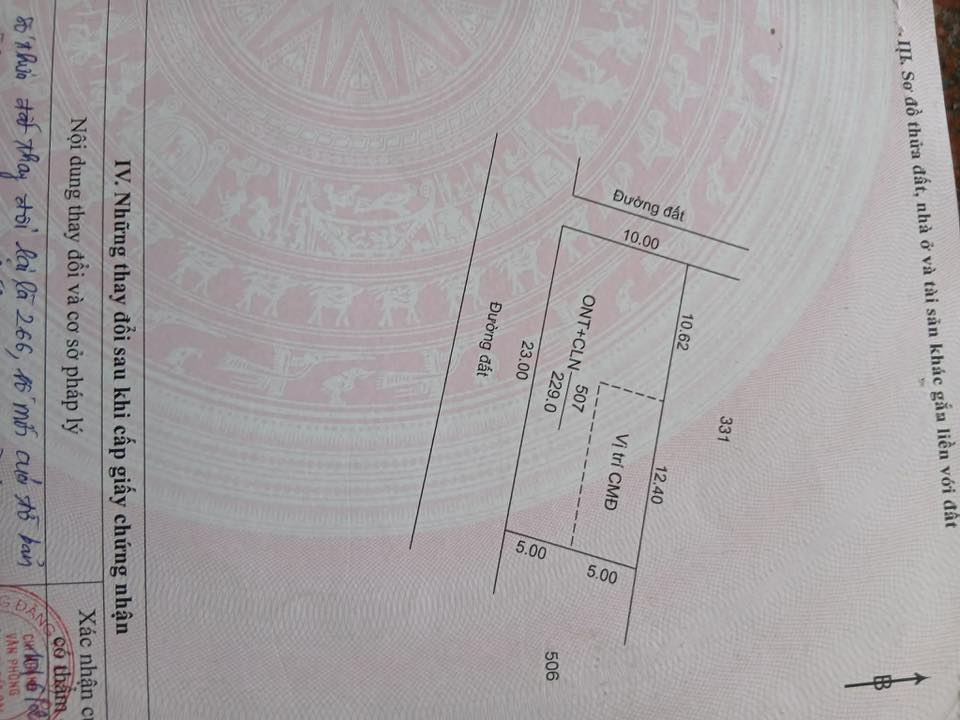 Bán đất 230m² thổ cư Xã Cư Xuê, Ea Súp - Lô góc 2 mặt tiền, giá 720 triệu