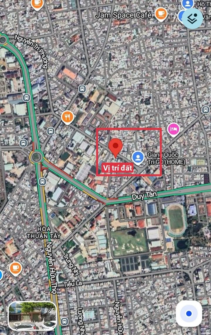 Đất nền Nguyễn Tri Phương, Đà Nẵng 500m² – 59.5 tỷ, Đầu tư sinh lời