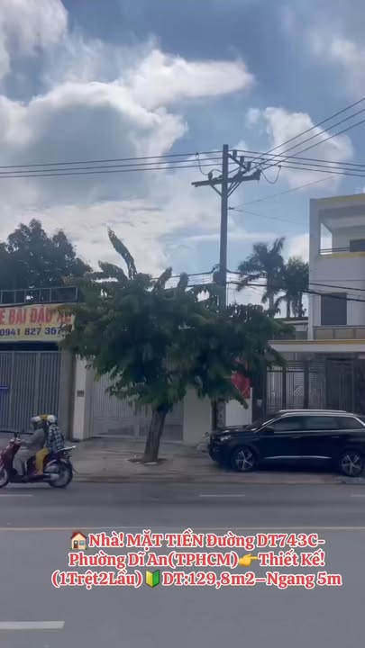 Nhà Mặt Tiền DT743C Dĩ An 130m² - Kinh Doanh Sầm Uất