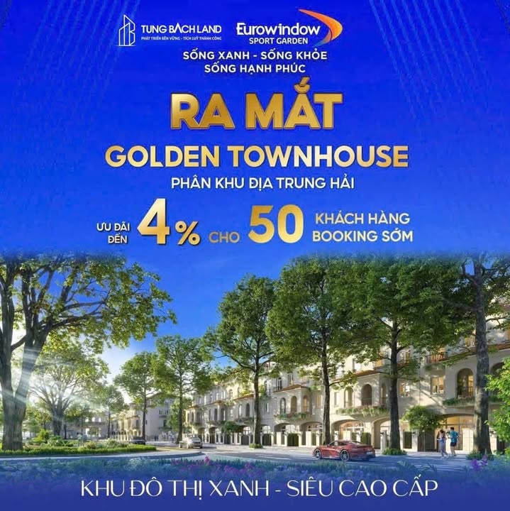 Shophouse Eurowindow Vinh 120-228m² - Kinh doanh & An cư Đỉnh cao