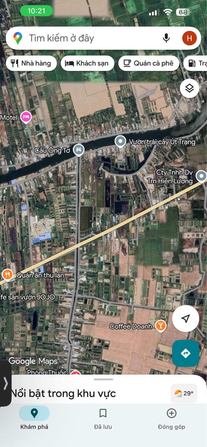 Đất vườn Hậu Giang 1260m² giá 1.5 tỷ - Đường to ô tô