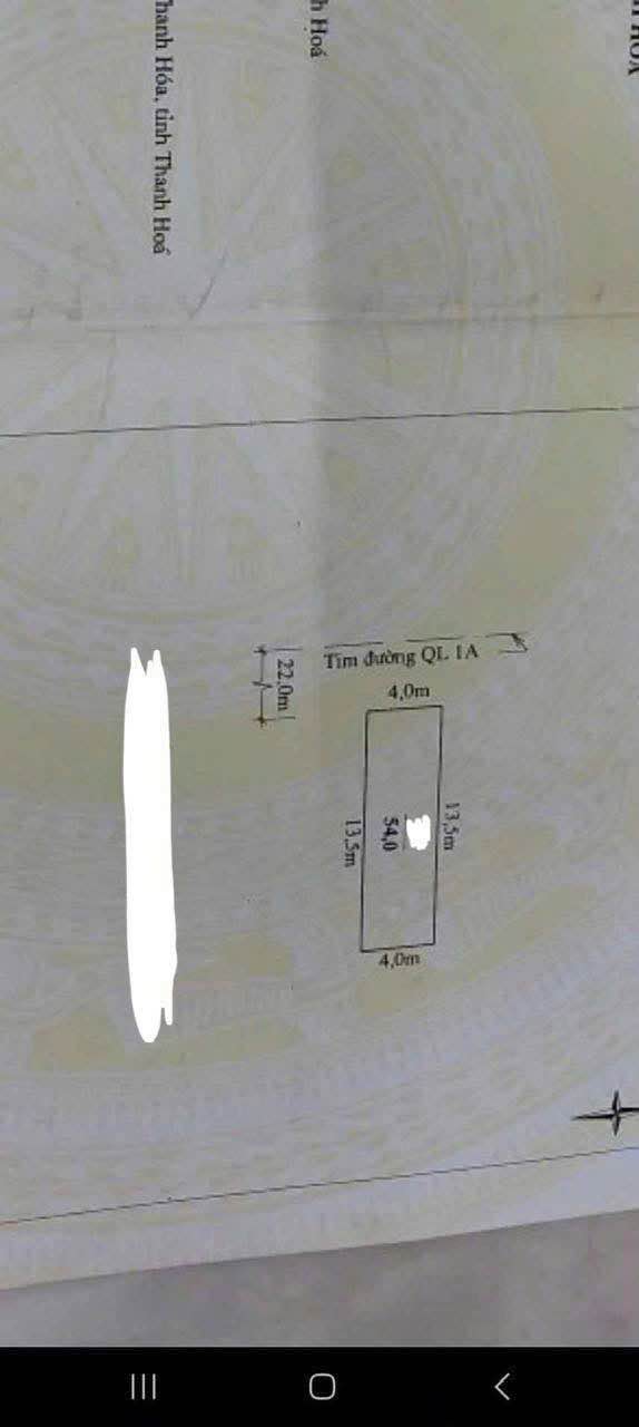 Nhà phố Đường Quang Trung TP Thanh Hóa 54m² - Mặt tiền kinh doanh đắc địa!