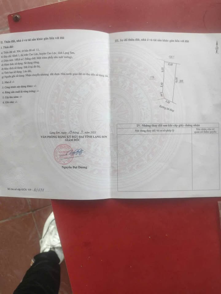 Lô Đất Đồng Đăng, Cao Lộc 100m² - Tiềm năng tăng giá vượt trội!