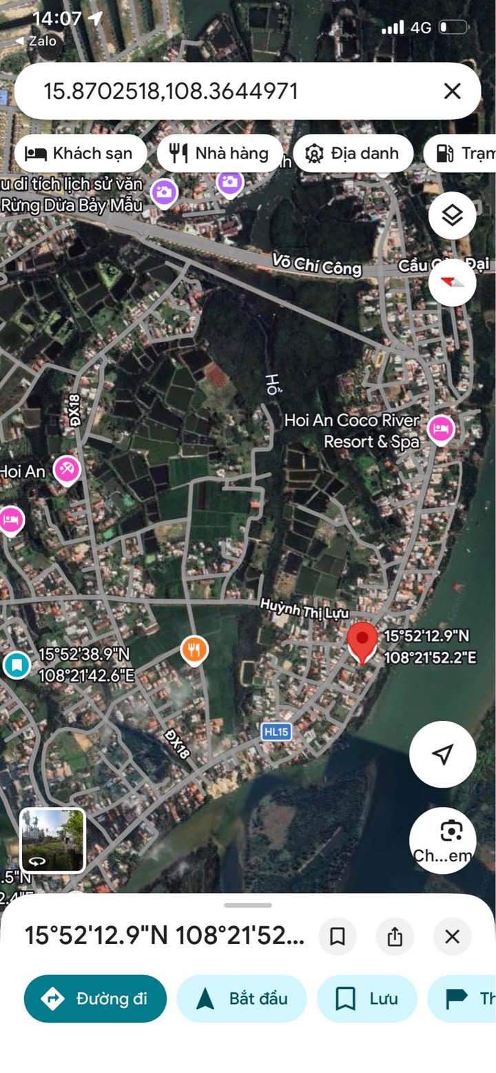 Đất Hội An 148m² - Mặt tiền đường thông, hướng Đông Nam, giá 3.5 tỷ