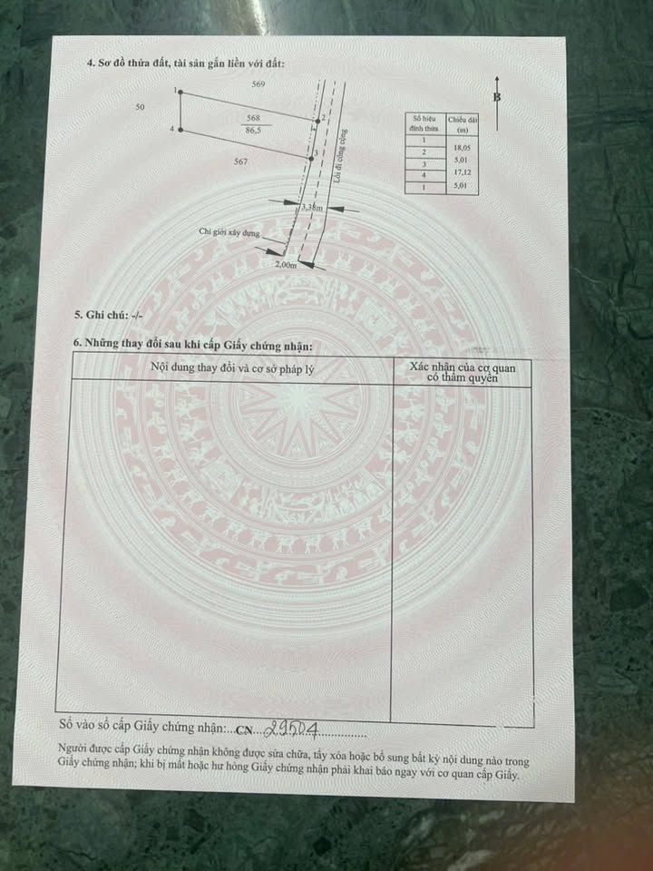 Đất Nền F0 Cần Đước 90m² - Sổ Hồng Sẵn - Giá Đầu Tư 480 Triệu