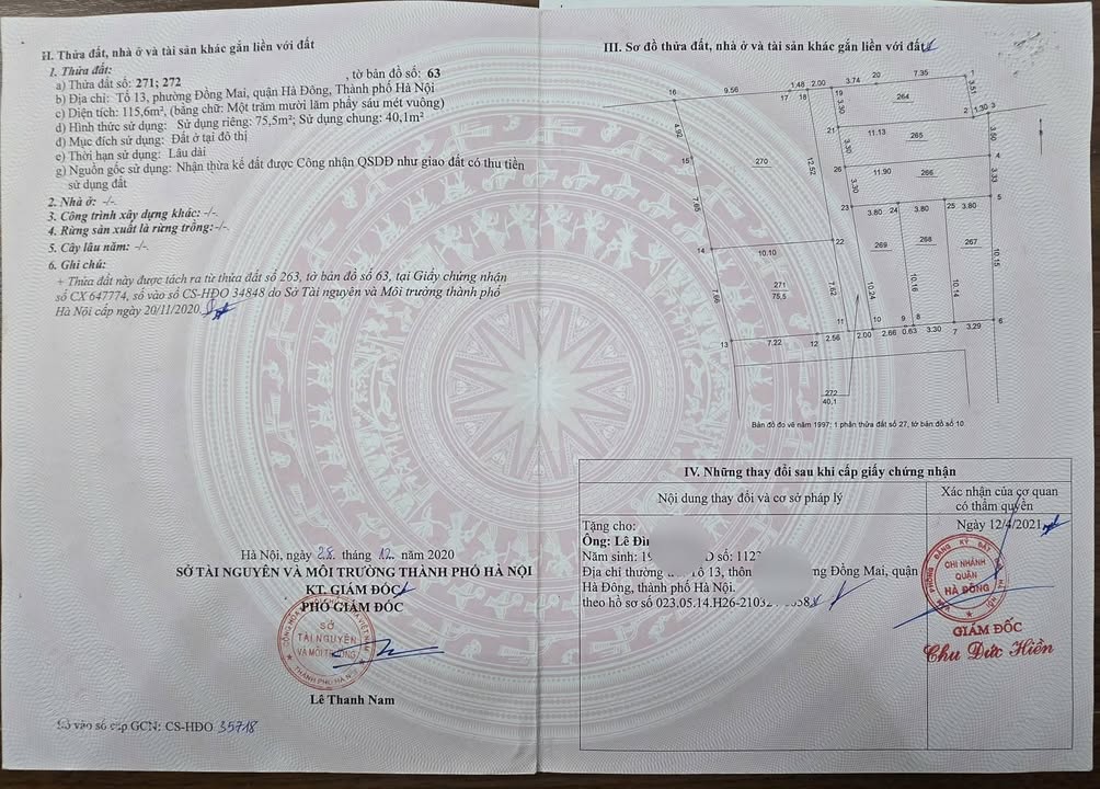 Đất nền Đồng Mai, Hà Đông 75.5m² - Lô góc, tiềm năng tăng giá!