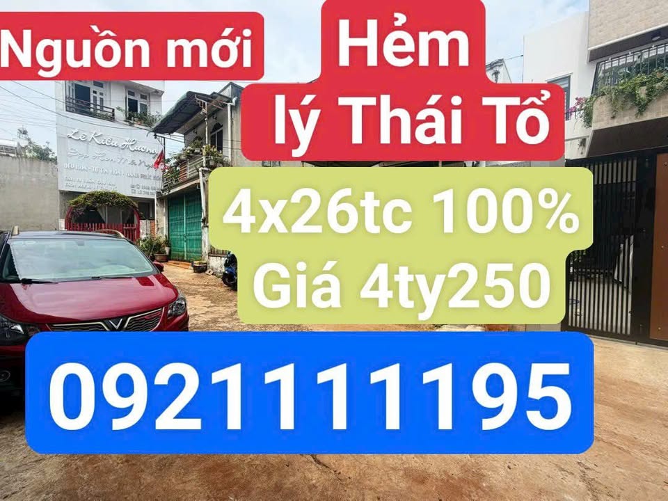 Đất nền Lý Thái Tổ 104m² - Sổ đỏ chính chủ, tiềm năng tăng giá!