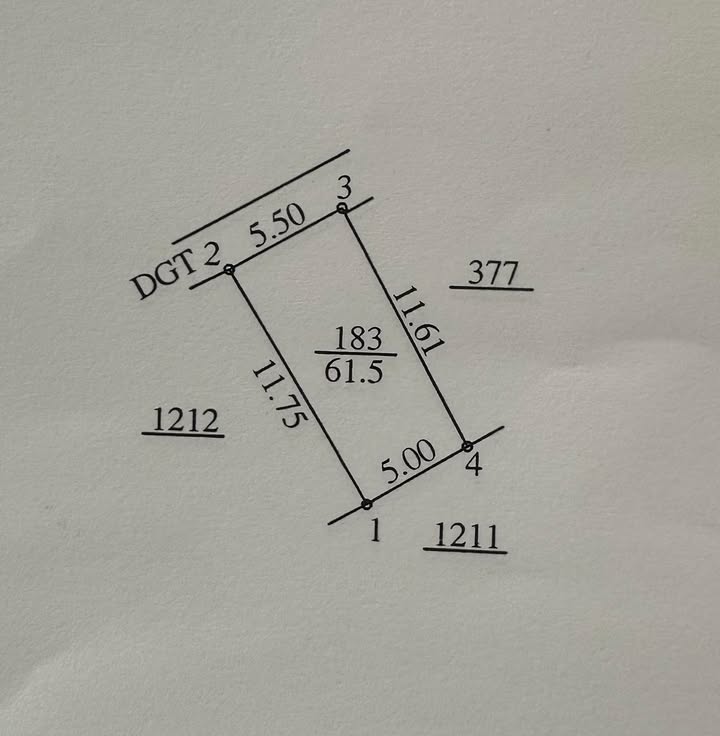 Đất nền Tân Hội, Đan Phượng 61.5m² - Mặt tiền rộng, tiềm năng sinh lời cao