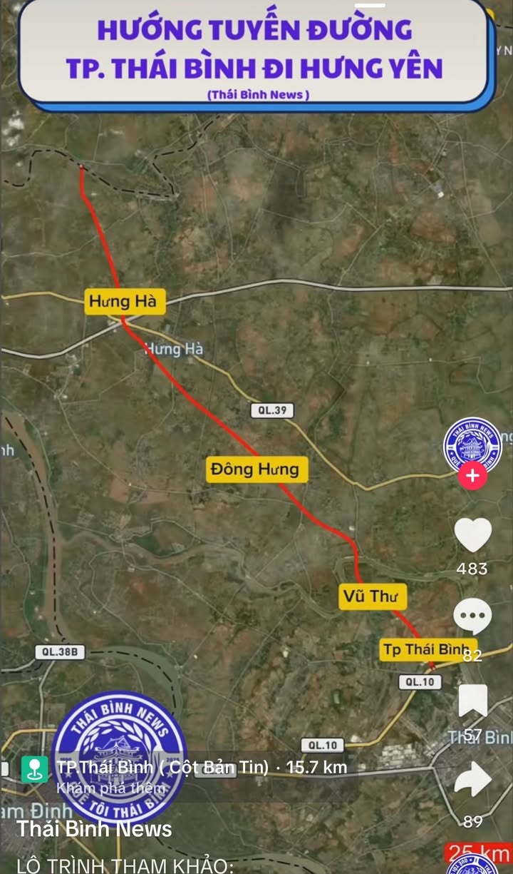 Bán Đất Hưng Hà 116.5m² - Sổ Đỏ, Mặt Tiền Rộng, Gần QL39