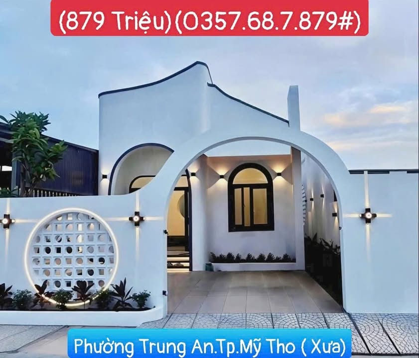 Nhà Đẹp 83m² Tại Mỹ Tho - Sổ Đỏ Chính Chủ, Giá 879 Triệu