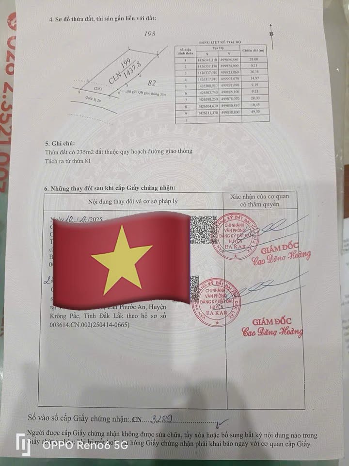 Đất nền Quốc lộ 29 Ea Kar 1437m² - Sổ đỏ chính chủ, tiềm năng tăng giá!