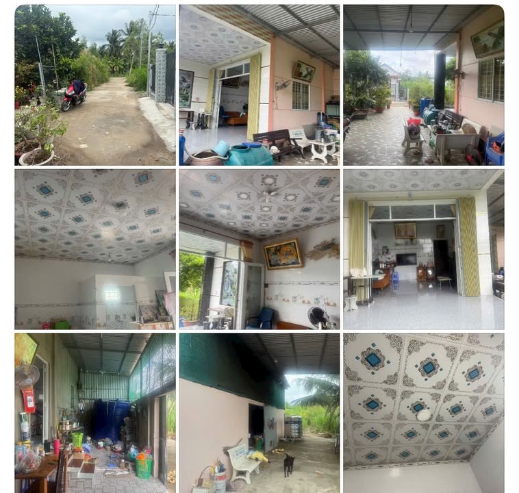 Nhà An Hội Ba Tri 198m² - Sân ô tô, tặng kho, giá 1.25 tỷ!