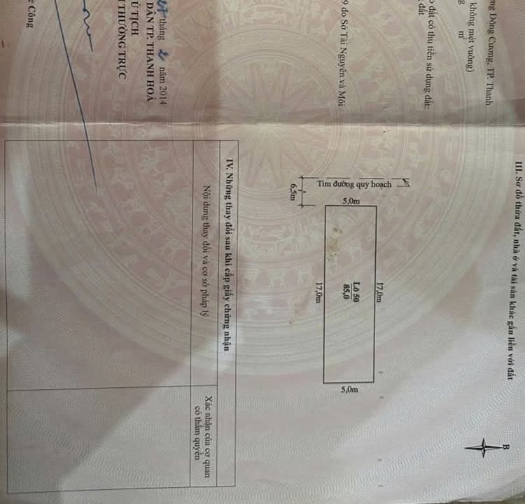 Đất nền Đông Cương 85m² giá 2 tỷ - Tiềm năng tăng giá vượt trội!