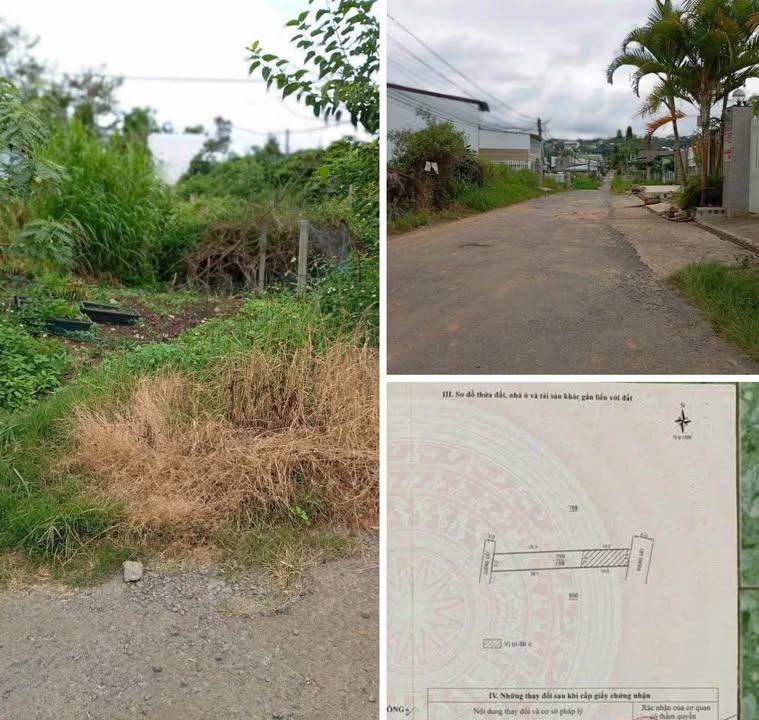 Bán Đất 2 Mặt Tiền Hẻm Lam Sơn, Bảo Lộc - 1.35 Tỷ, 195m²