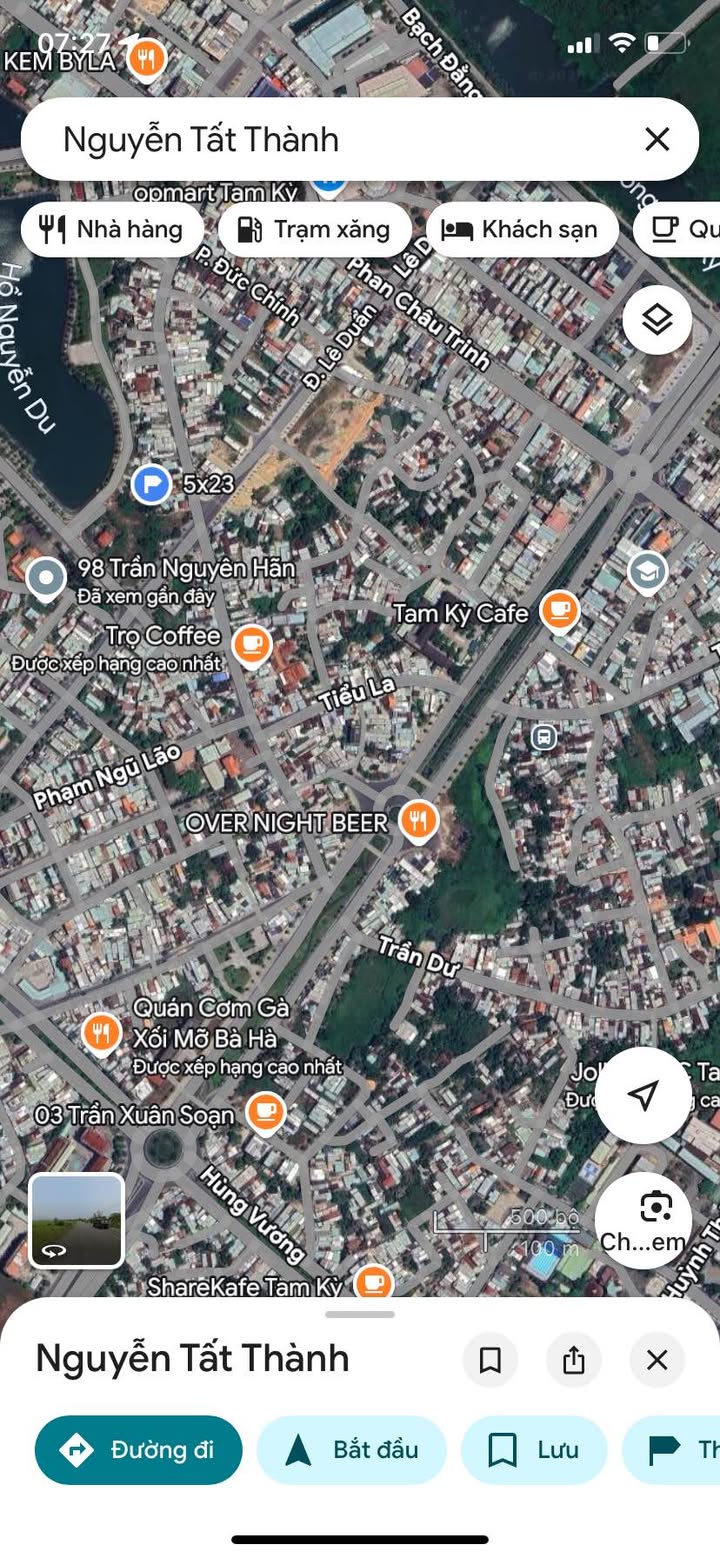 Đất Mặt Tiền Nguyễn Tất Thành, Tam Kỳ - 120m² Kinh Doanh/Đầu Tư Hời