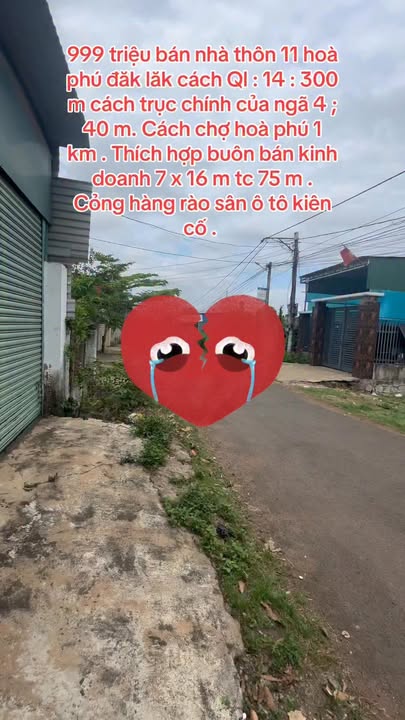 Nha mat tien Hoa Phong 112m2 999 trieu - KD kinh doanh