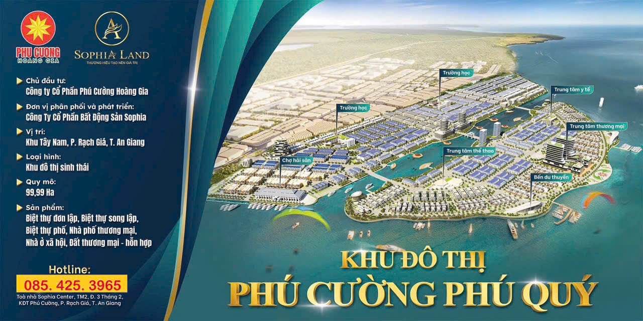 KĐT Phú Cường - Phú Quý: Sở hữu nhà ven biển Rạch Giá