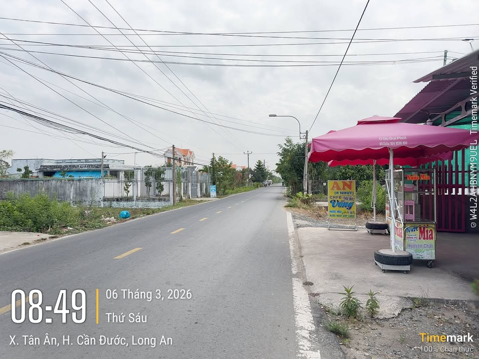 Đất nền Tân Ân, Cần Đước 778m² - Sổ đỏ chính chủ