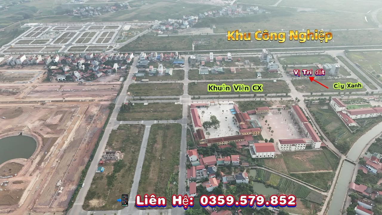 Đất nền LK5 Cây Xanh Tân Hưng 126m² - View Công Nghiệp Giá 3.6 tỷ