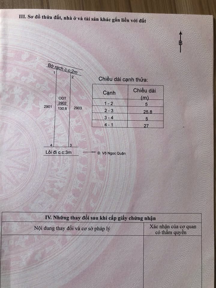 Đất nền Phường 6, TP Tân An 130m² giá 990 triệu - Đất thổ cư 100%