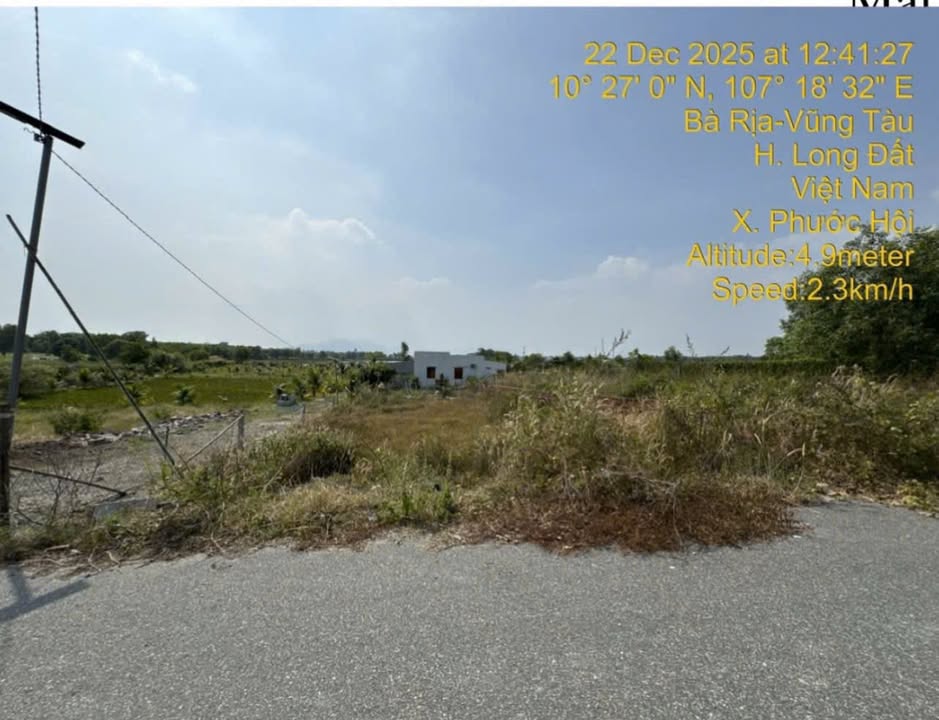 Đất Nền 244m² Võ Văn Kiệt, Long Đất - Sổ Hồng Thổ Cư, Gần Biển