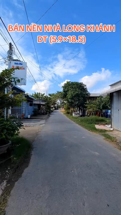 Đất nền Xã Long Khánh B, Hồng Ngự 109m² - Sổ đỏ chính chủ