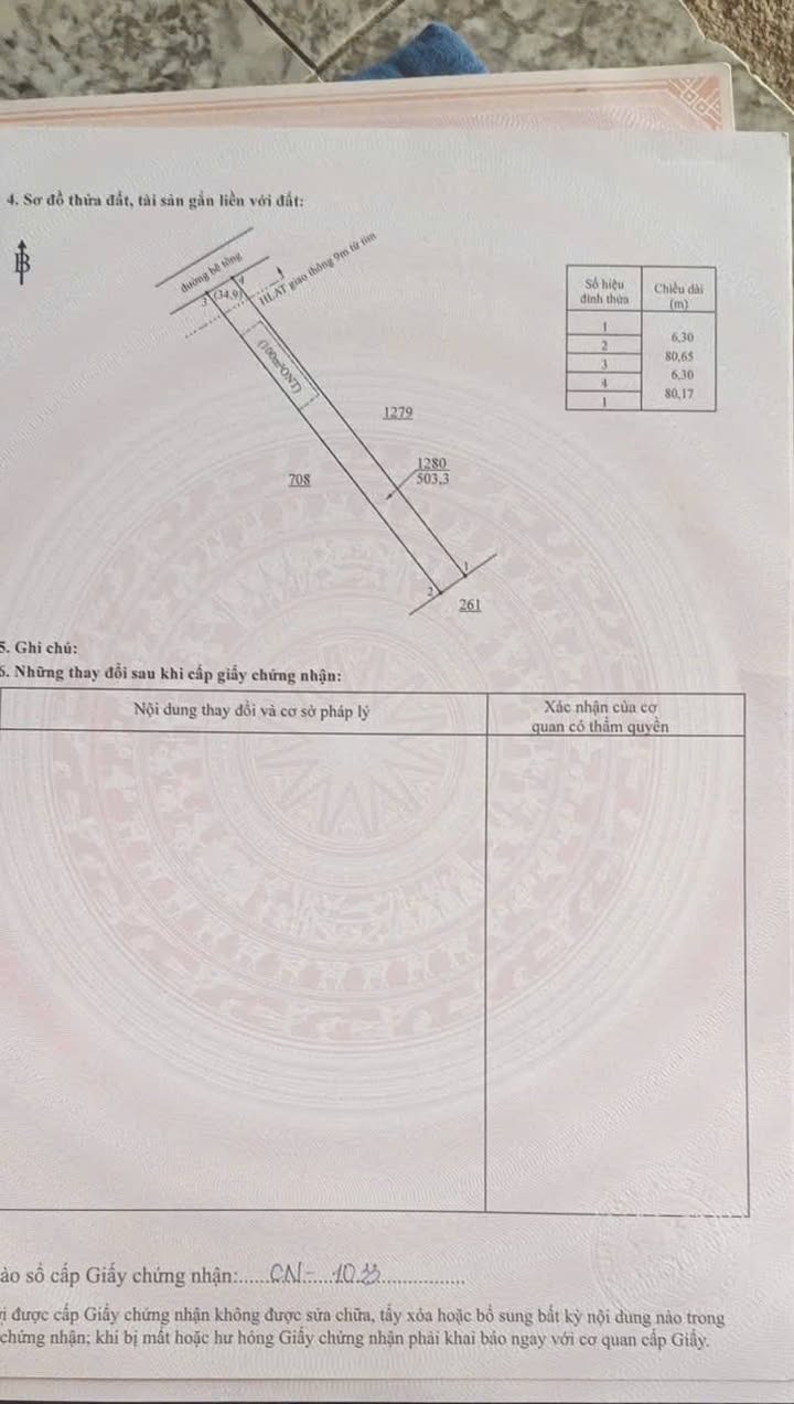 Đất Vườn Bình Phước 480m² - Sổ Đỏ TC, Giá Chỉ 270 Triệu