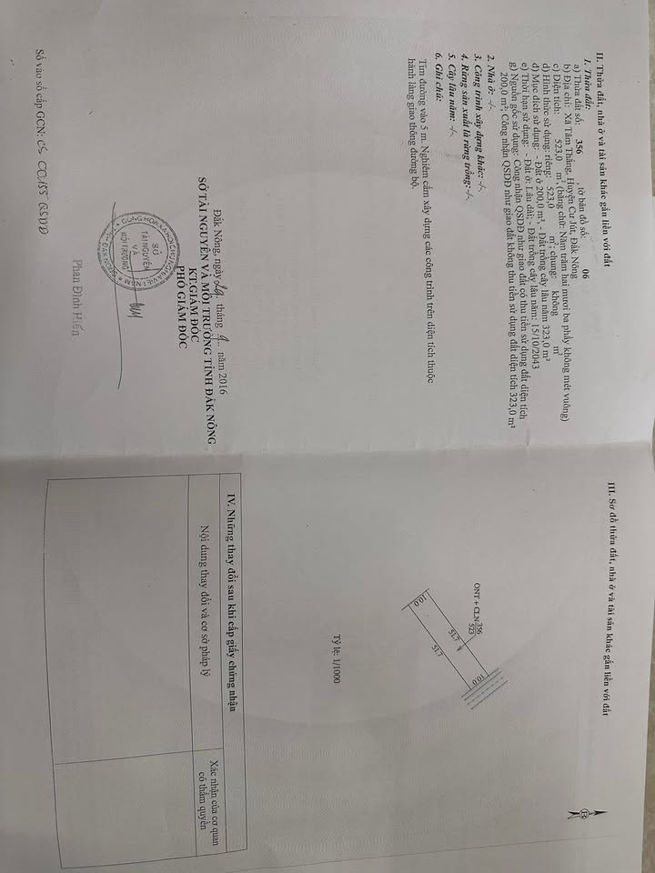 Bán Đất Thổ Cư Cư Jút Đắk Nông 520m² Sổ Đỏ Rõ Ràng