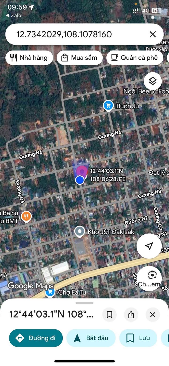 Đất Nền Mặt Tiền D4, Buôn Ma Thuột - 410m² Giá 2 Tỷ/Lô