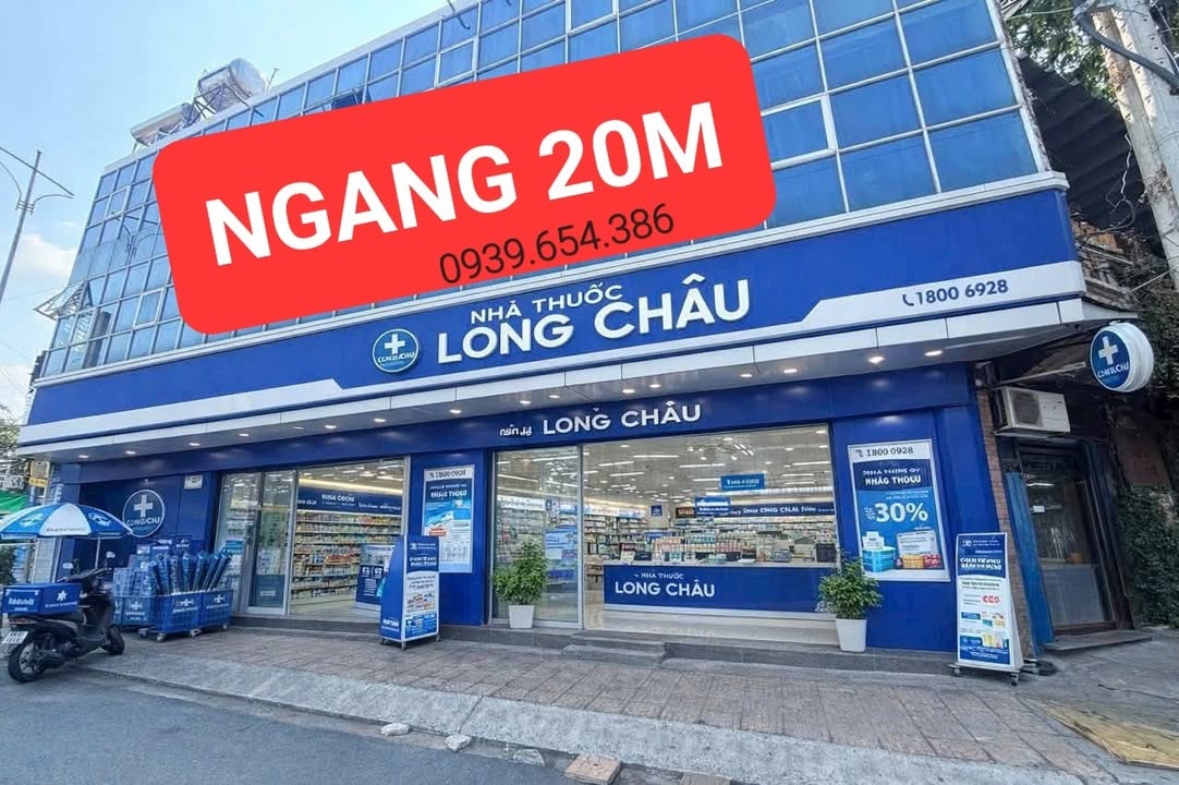Mặt Tiền Kinh Doanh Đinh Tiên Hoàng, Sóc Trăng - Ngang 20m, Giá 20 Triệu/Tháng