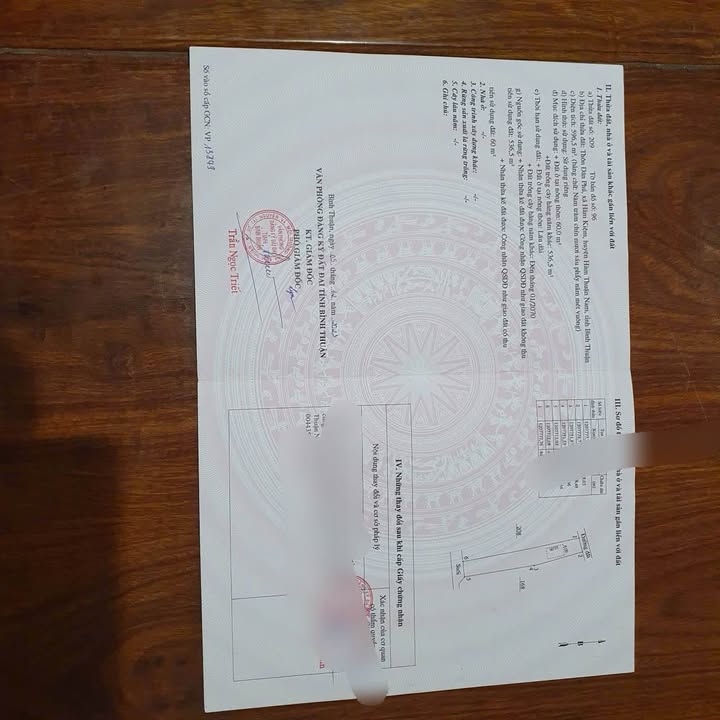 Đất Mặt Tiền Nhựa 528m² Đối Diện Chợ 11, Hàm Thuận Nam - Giá 1.5 Tỷ