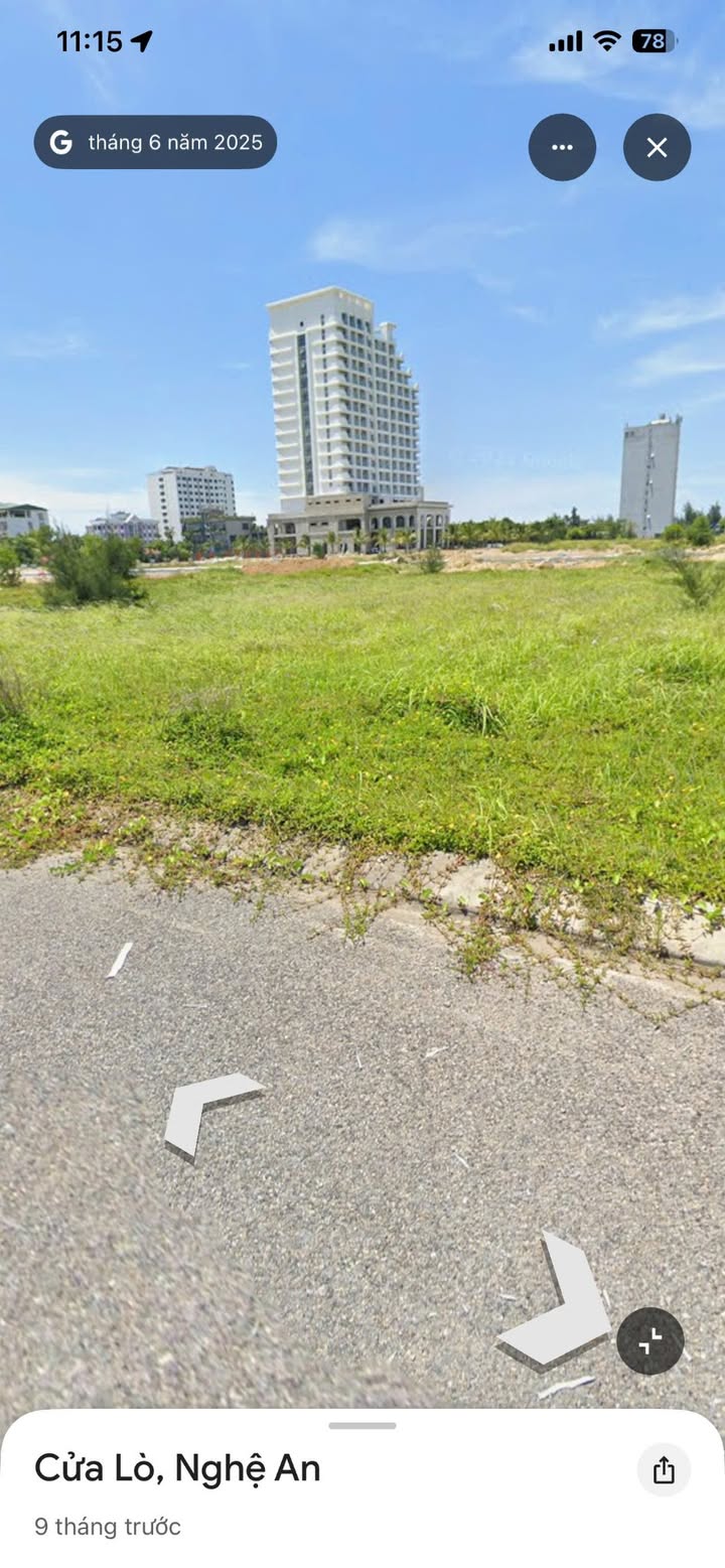 Đất nền Nghi Lộc - Sát biển Cửa Lò, 276m², Sổ đỏ, Giá đầu tư 8 tỷ