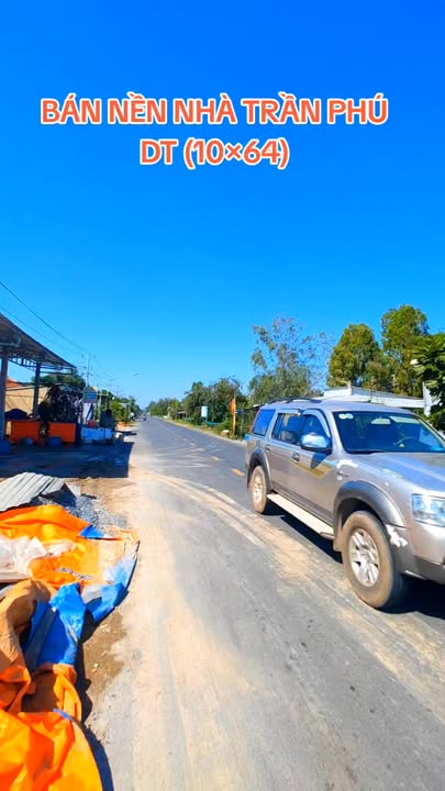 Đất nền 664m² mặt tiền Trần Phú, Hồng Ngự - Tiềm năng kinh doanh vượt trội