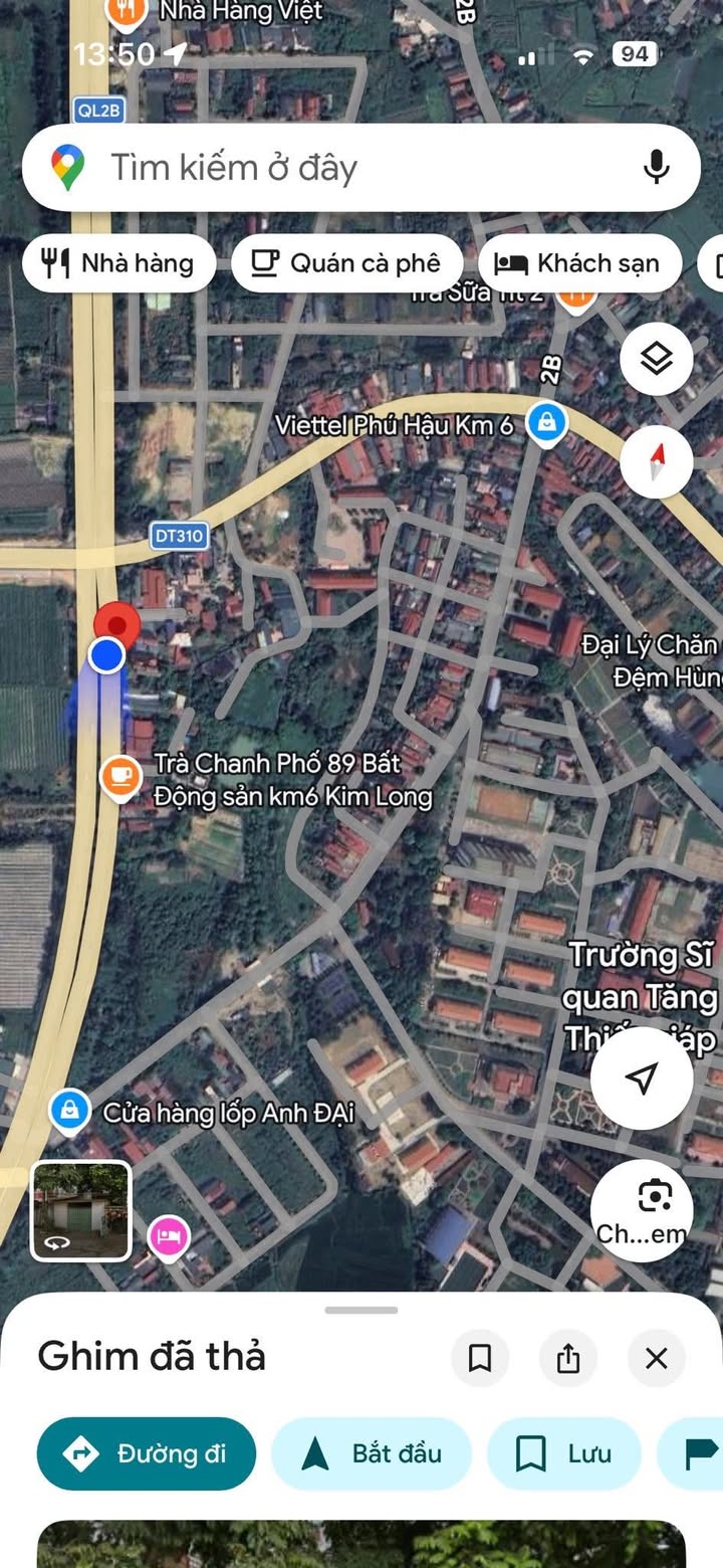 Mặt bằng kinh doanh Kim Long, Tam Dương 2000m² - Mặt tiền kinh doanh đắc địa!