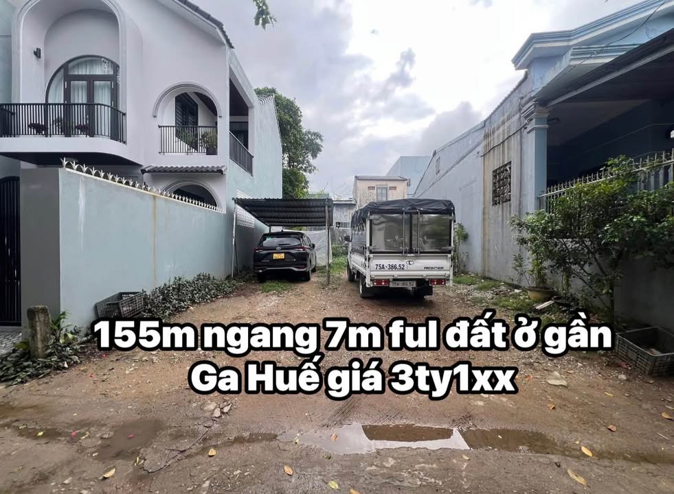 Đất nền gần Ga Huế 1085m² giá 3.1 tỷ - Sổ đỏ chính chủ!