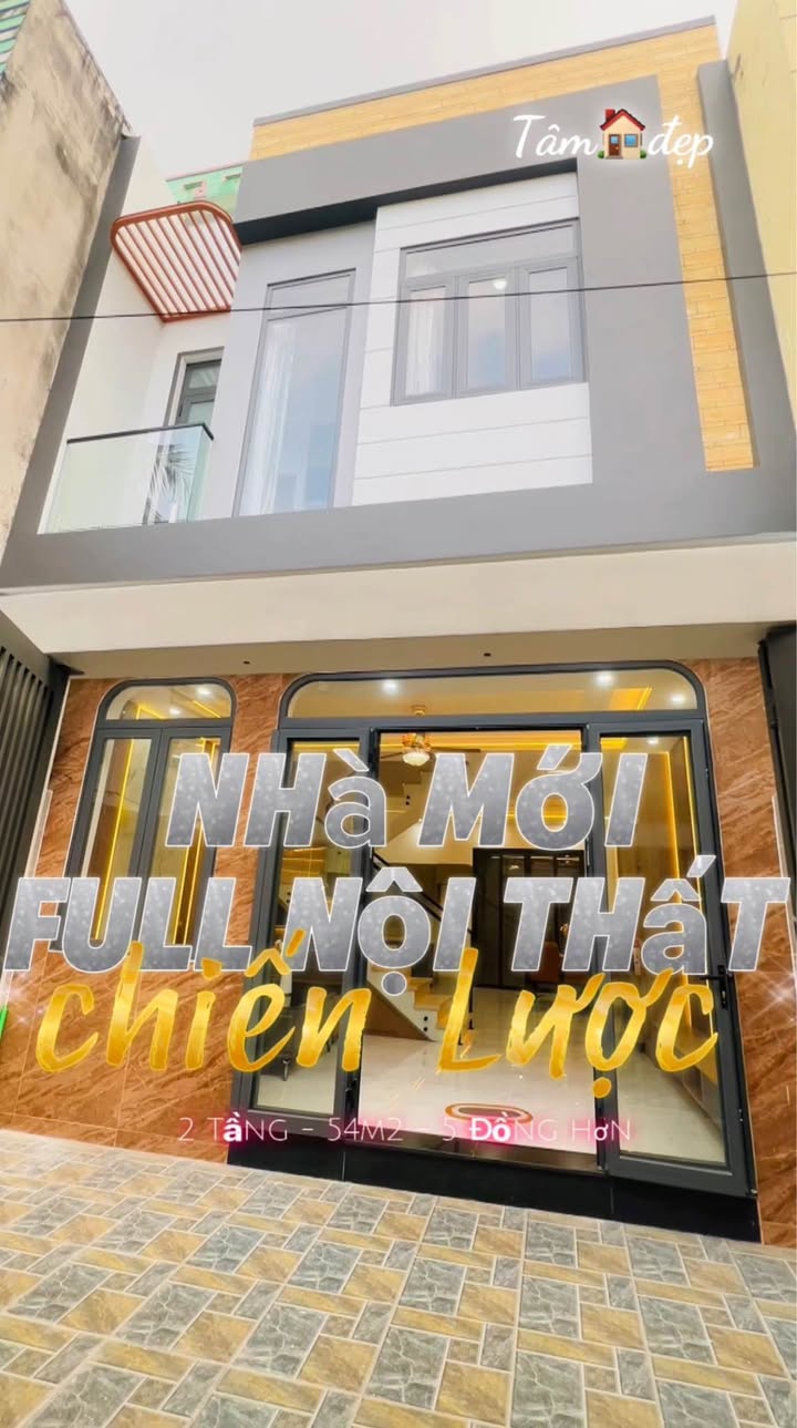 Nhà riêng Bình Tân 5.7 tỷ - Full nội thất, dọn vào ở ngay!