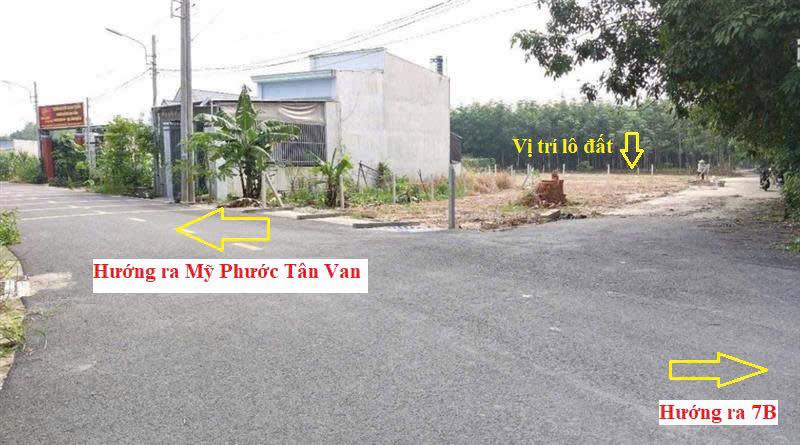 Đất nền Mỹ Phước 3 Bến Cát 100m² giá 1.2 tỷ - Sổ đỏ chính chủ