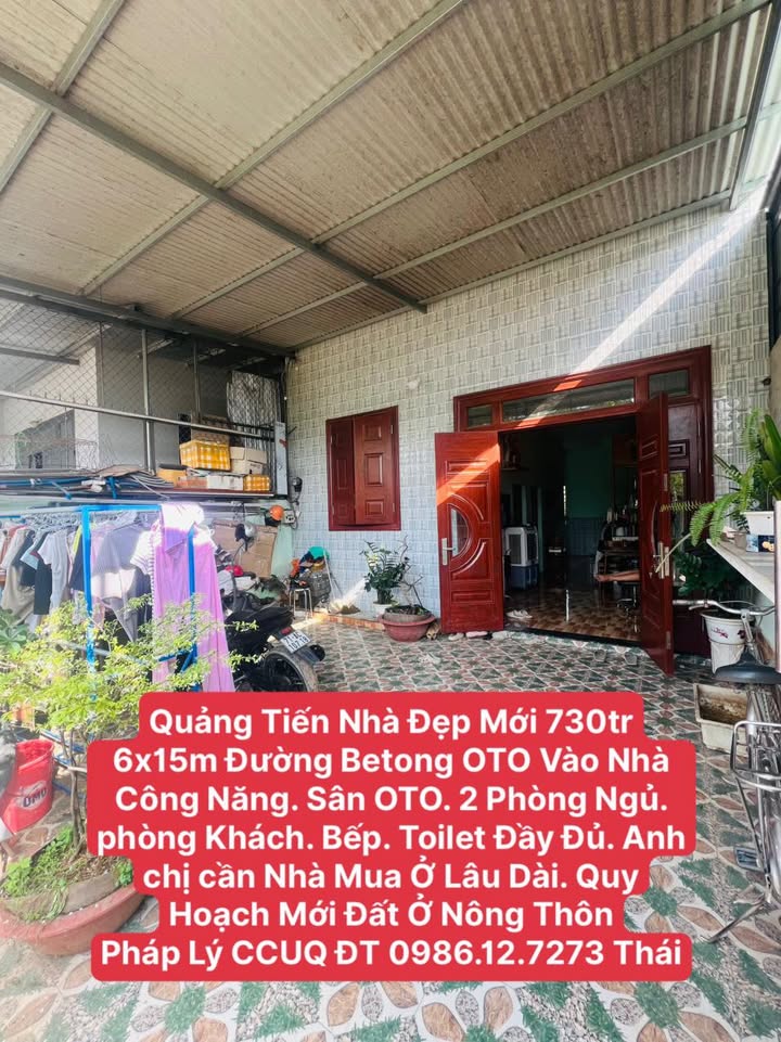 Nhà Quảng Tiến Trảng Bom 90m² 730 Triệu - Ô tô vào nhà, Sẵn ở ngay!