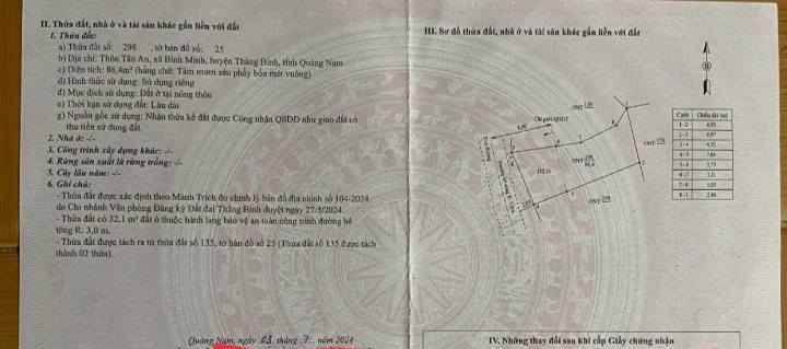 Đất nền Bình Minh 86m² giá 1.6 tỷ - Tiềm năng tăng giá vượt trội!