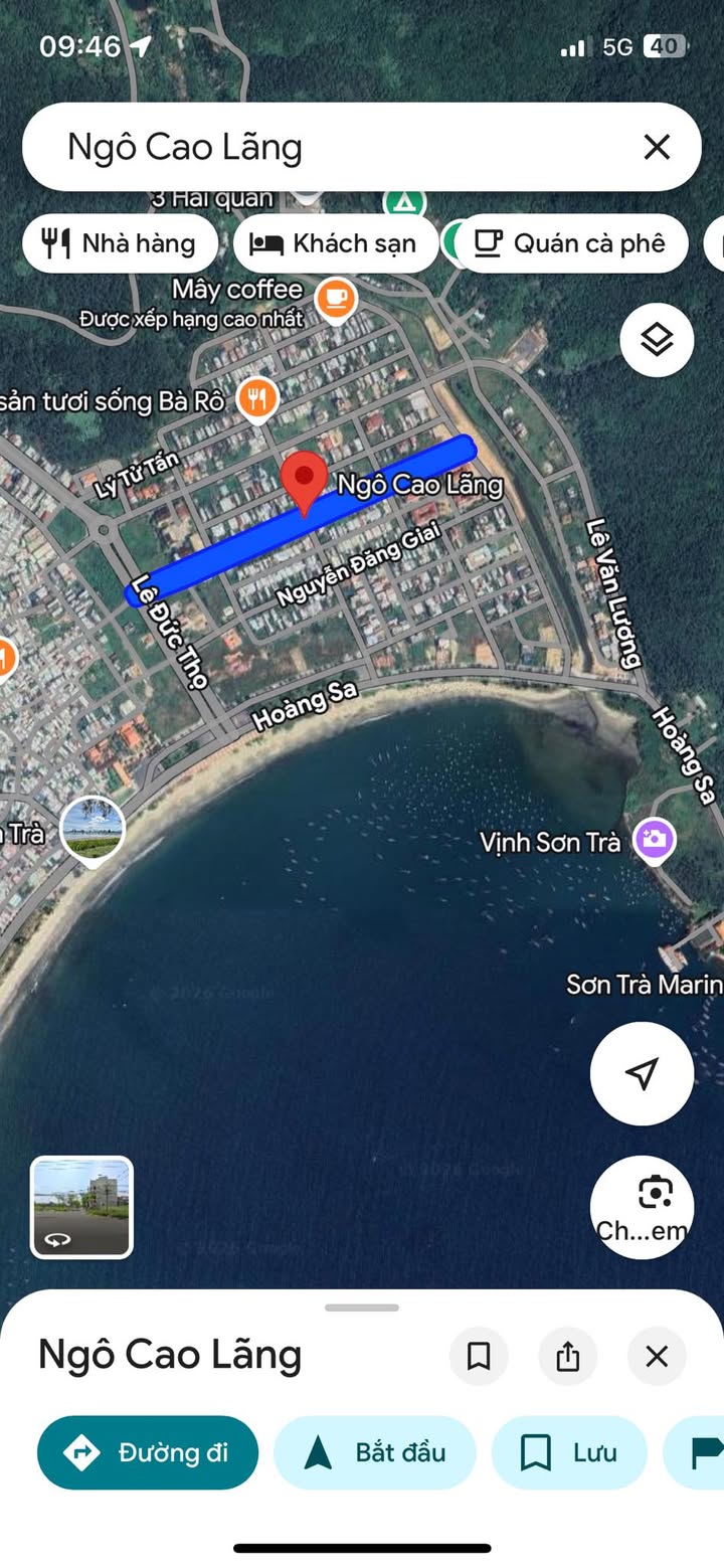 Đất nền Ngô Cao Lãng, Sơn Trà 200m² - Tiềm năng tăng giá vượt trội!