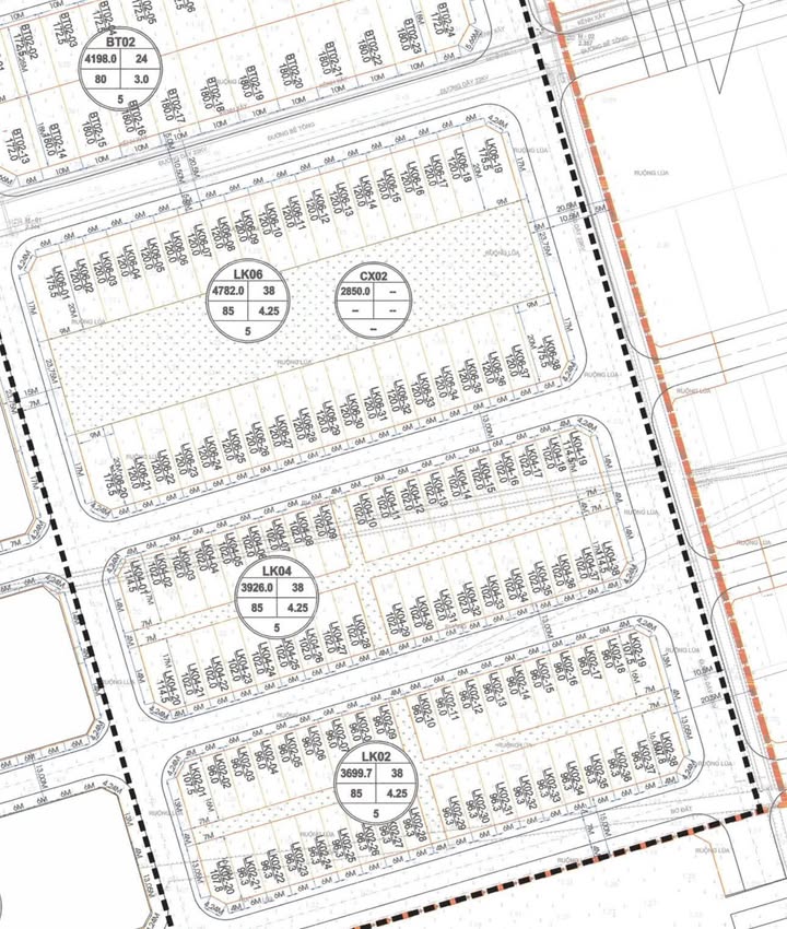 Đất nền LK4 Gia Thanh 102m² Hướng Nam - Giá 2.4 tỷ - Đầu tư sinh lời