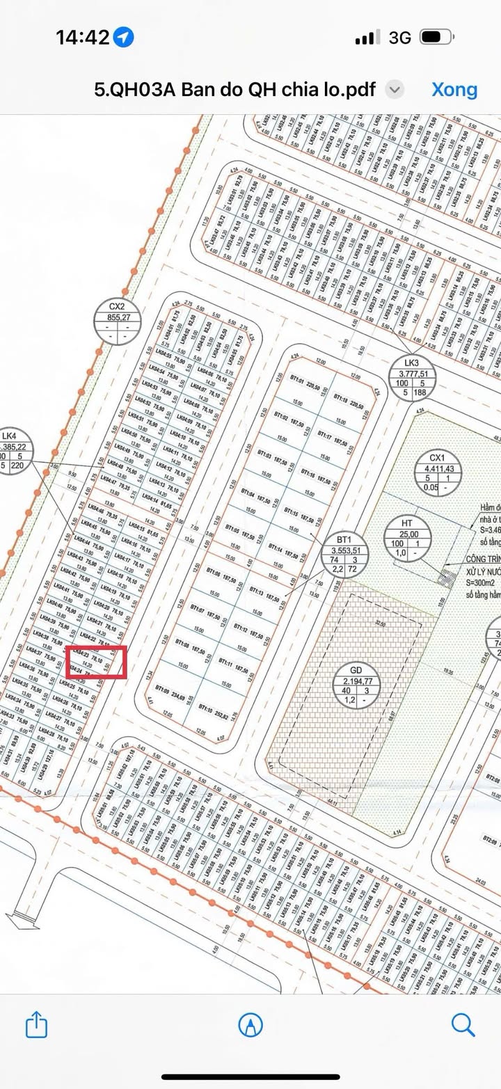 Townhouse Green City Liêu Xá 78m² 6xtr/m² Vị trí đắc địa