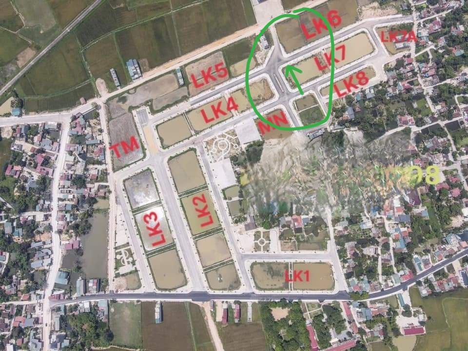 Đất nền LK7-02 Đông Phú, Thanh Hóa - 120m² - Ngay ngã 4 kinh doanh